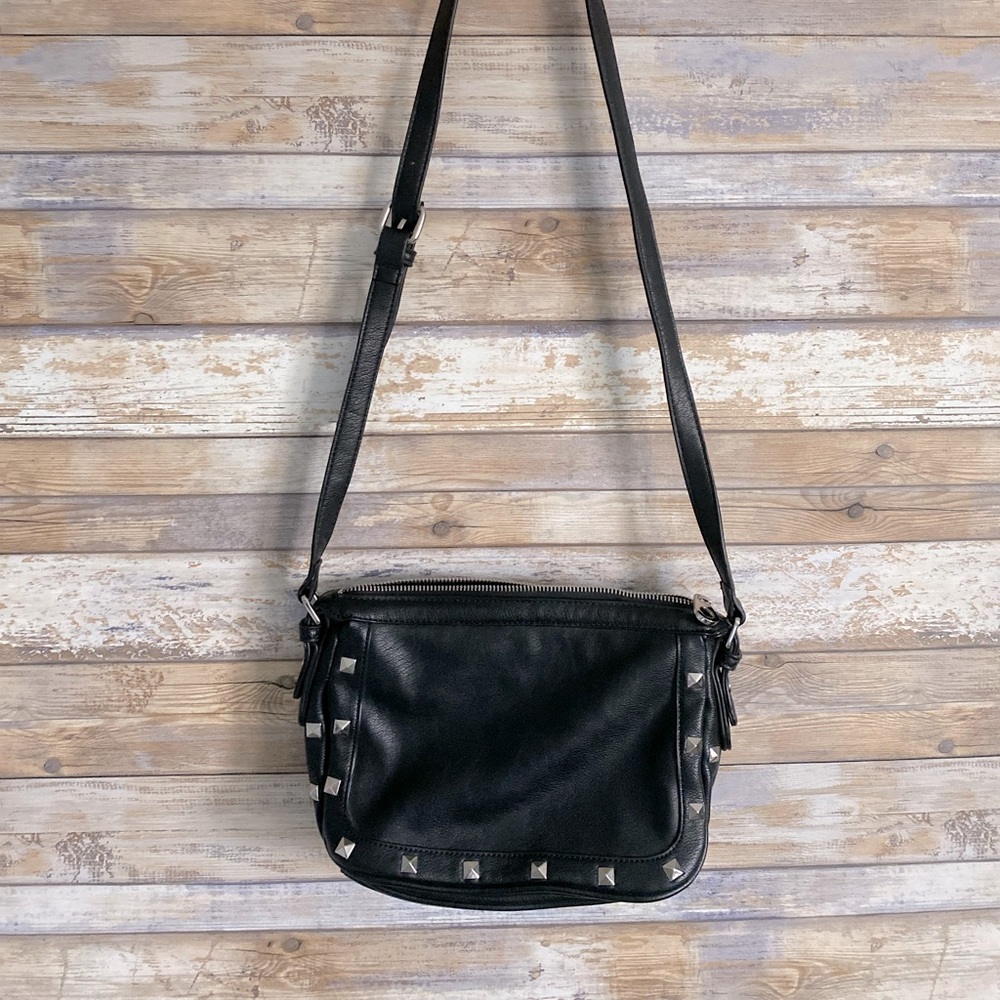 NWT Studded vegan leather handbag